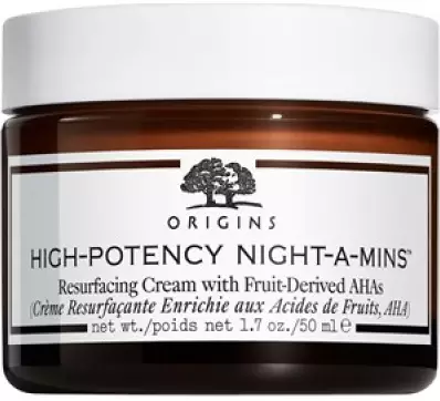 Origins Cuidado facial Tratamiento antiedad High-Potency Night-A-Mins Resurfacing Cream With Fruit-Derived AHAs 50 ml