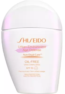 Shiseido Cuidado para el sol Protección Urban Environment Age Defense Oil-Free 30 ml