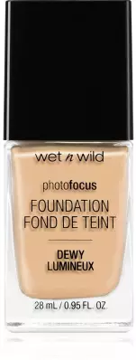 Wet n Wild Photo Focus maquillaje hidratante ligera para iluminar la piel tono Soft Beige 28 ml